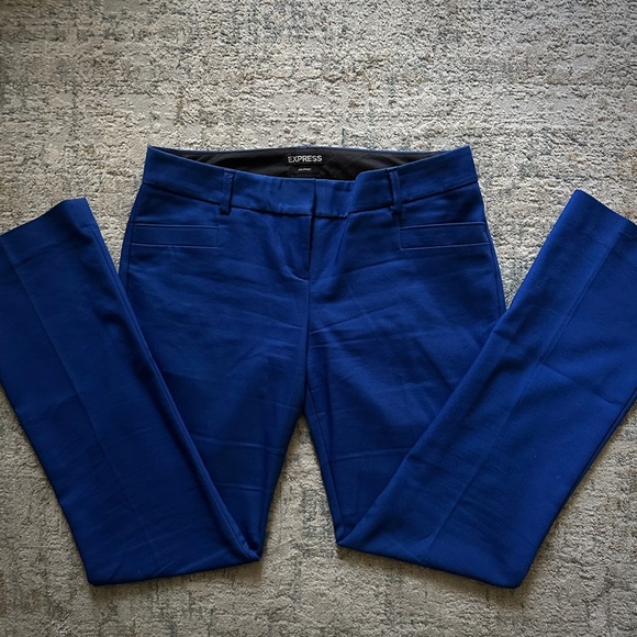Women's Express Columnist Pants - Size 0 - Black, Blue, Gray - Picture 2 of 9